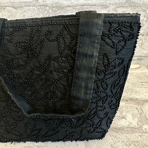 Graham Kandiah black beaded mini bag tote - Picture 8 of 8